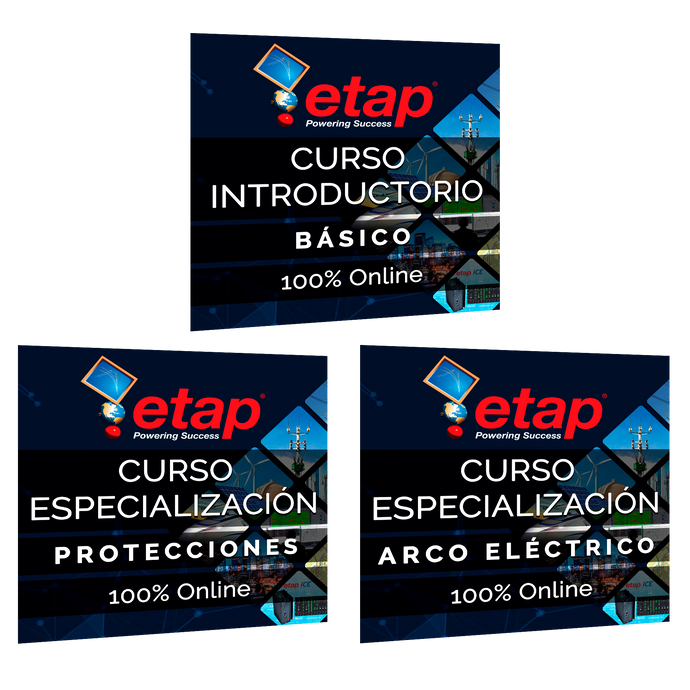 Pack Curso Introductorio + Especialización Protecciones + Especialización Arco Eléctrico